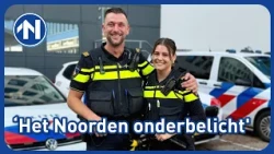 Agenten Rob en Shanell zijn te zien in Bureau Groningen