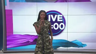 Lil Q sings her tribute song to Teyana Taylor on Live at 9