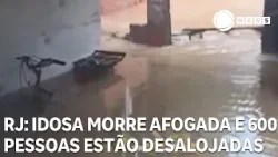 Idosa acamada morre afogada após ter casa invadida pela chuva em São João de Meriti (RJ) Idosa acamada morre afogada após ter casa invadida pela chuva em São João de Meriti (RJ)