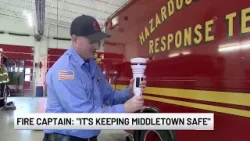 Пожарная служба Мидлтауна развернула метеостанции, работающие в режиме реального времени, в каждо...