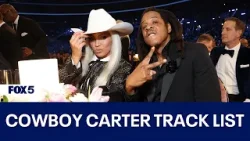 Beyoncé releases "Cowboy Carter" track list