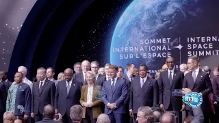 Le Président de la République prend part au 1er Sommet international sur l’espace à Paris