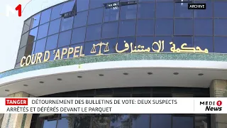 Détournement des bulletins de vote à Tanger : deux suspects arrêtés et déférés devant le Parquet