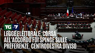 Legge elettorale, corsa all'accordo FdI spinge sulle preferenze. centrodestra diviso