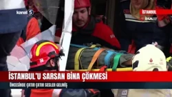 Building Collapse Rocks Istanbul! Residents Reported Cracking Sounds Before the Fall