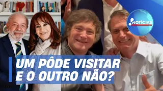 Why was Lula able to visit Cristina Kirchner while Milei couldn't visit Bolsonaro? Mello argues