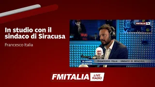 In studio con il sindaco di Siracusa, Francesco Italia