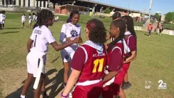 Maryland's first ever flag football league for girls