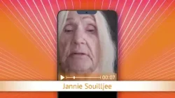 TV Oranje app videoboodschap - Jannie Souilljee