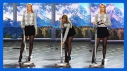 Monika präsentiert die beste Fußboden-Poliermaschine aus dem Katalog @PEARL-TV