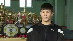 Чемпиондорду даярдаган Боотерек айылындагы күрөш залы Чемпиондорду даярдаган Боотерек айылындагы күрөш залы