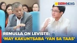 Omb. Remulla kinuwestiyon ang solar company ni Rep Leviste; Iginigiit na may koneksyon umano sa taas
