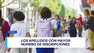 "López"encabeza los apellidos más registrados actualmente en Guatemala
