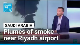 Black smoke seen near Riyadh amid air raid alerts in Saudi Arabia • FRANCE 24 English