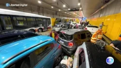 BRAZIL | Panic and chaos in a São Paulo tunnel due to heavy torrential rain