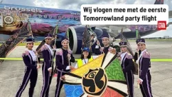 Wij vlogen mee met de eerste Tomorrowland ‘party flight’ van Ibiza naar Brussel Wij vlogen mee met de eerste Tomorrowland ‘party flight’ van Ibiza naar Brussel