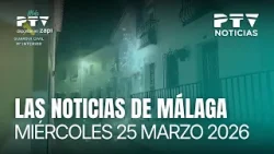 ? PTV NOTICIAS MÁLAGA HD | Aparatoso incendio sin víctimas en Mijas | 25 mar