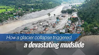 How a glacier collapse triggered a devastating mudslide
