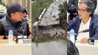 Agarang rehabilitasyon ng nasirang dike sa Minalin, tiniyak ng DPWH