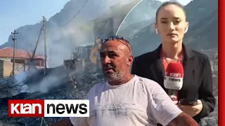 Shuhet zjarri në Krujë, raporton gazetarja Glidona Daci