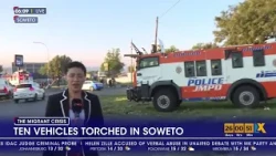 Ten vehicles torched in Soweto