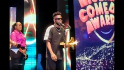 Broda Shaggi wins Best Comedy Actor (male) at the Nigeria Comedy Awards 2023 - Maiden Edition