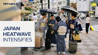Japan records first 'cruelly hot day' as cities swelter in 40°C