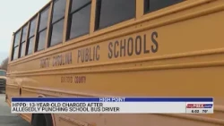 13-year-old charged after allegedly punching High Point school bus driver