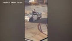 California man arrested after stealing vehicle on tarmac and going on joyride