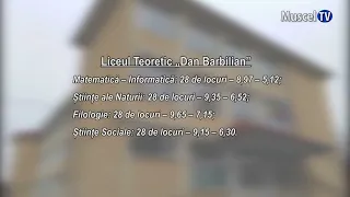 MUSCEL TV journal 23 07 2026 ADMISSION TO HIGH SCHOOL IN CAMPULUNG