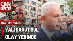 First Statement from Istanbul Governor Davut Gül at the Scene! "There Are 12 Apartments, 33 Peopl...