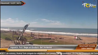Agustín Poli Arrives at the Enduro del Invierno