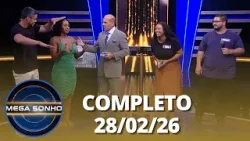 Mega Sonho: Caique Aguiar e Rosiane Pinheiro (28/02/26) | Completo