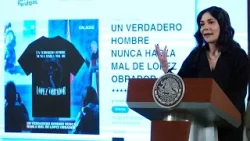 "Arruinaron los memes": Vilchis habla sobre polémica playera pro AMLO de la Santa Muerte