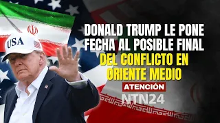 Donald Trump sets a date for the potential end of the Middle East conflict
