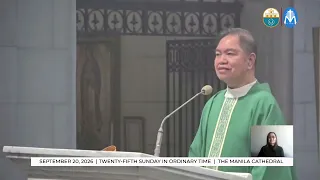 Homily | 20 September 2026