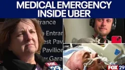 Uber driver helps passenger suffering with brain hemorrhage