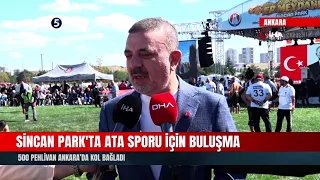 A gathering for the ancestral sport at Sincan Park! 500 wrestlers lock arms in Ankara
