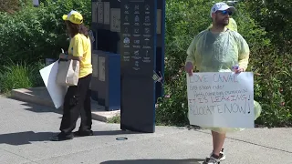 Save Our Backyards community protest in Niagara Falls