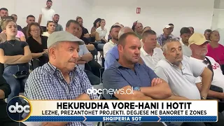 Hekurudha Vorë - Hani i Hotit/ Lezhë, prezantohet projekti, dëgjesë me banorët e zonës