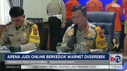 Dua Lokasi Judi Online Berkedok Warnet di Medan Digerebek Polisi