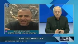 ΑΝΟΙΧΤΟ ΠΑΡΑΘΥΡΟ 13 03 2026: ΜΕΡΟΣ Β ΝΙΚΟΛΑΣ ΠΡΟΔΡΟΜΟΥ