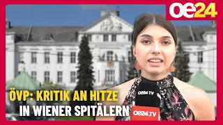 ÖVP: Kritik an Hitze in Wiener Spitälern