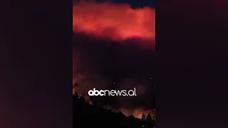 Përkeqësohet situata në Malin e Tërbunit, zjarri vijon të përhapet mbi Pezhvë | ABC News Albania