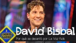 David Bisbal revela por qué se decanta por La Voz Kids - El Hormiguero