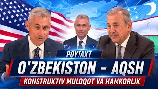 O'zbekiston - AQSH : konstruktiv muloqot va hamkorlik | POYTAXT  (08.08.2026)