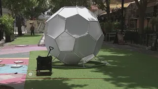 San Jose Soccer Sculptures Taken Down