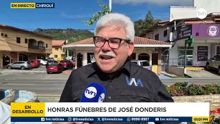 Boquete bids farewell to José Donderis, considered an icon of civil protection in Panama