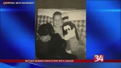 Mother shares son's story with cancer