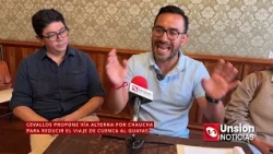 Cevallos proposes alternative route through Chaucha to shorten the trip from Cuenca to Guayas
